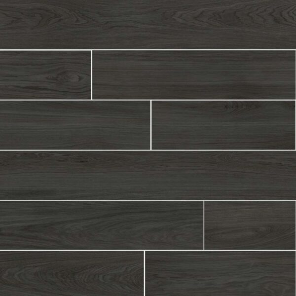 Aspen Nero 8x48 Matte tile