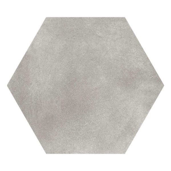 Café Grey 8" Hex Matte tile