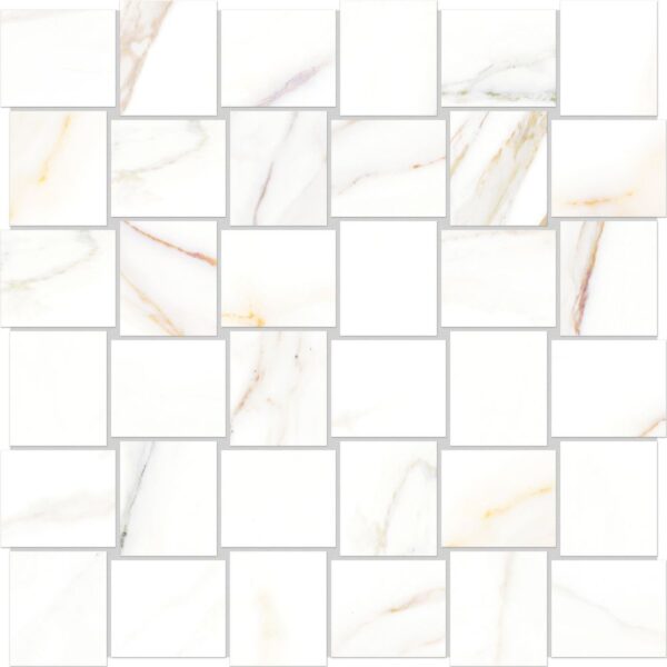 Capri Cava Intereccio Mosaic Satin tile