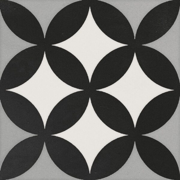 Cement Original Deco Taupe 8x8 D3D3 Matte tile