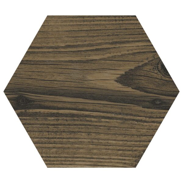 Colorado Tobacco 8" Hex Matte tile