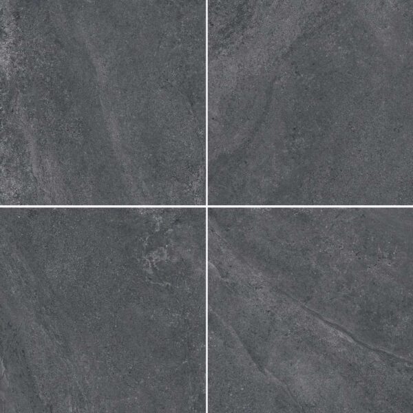 Dolce Black 24x24 Matte tile