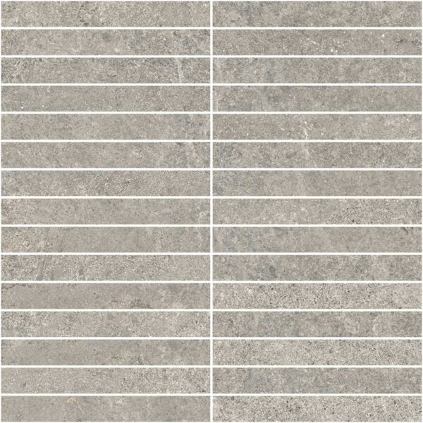 Dolce Grey Stack Mosiac Matte tile