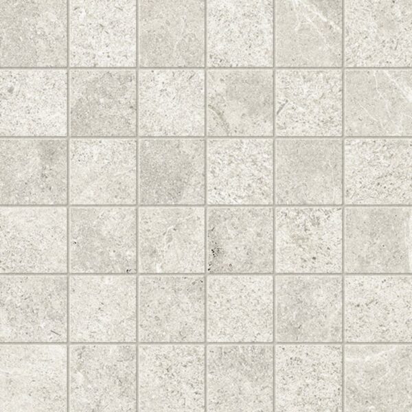 Fusion Ivory 2x2 Mosaic Matte tile