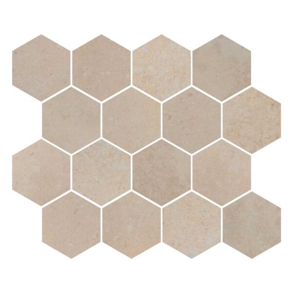 Italia Mista Hex Mosaic tile