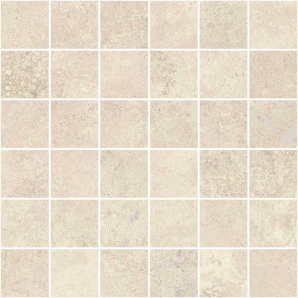 Legend Ivory 2x2 Mosaic Matte tile