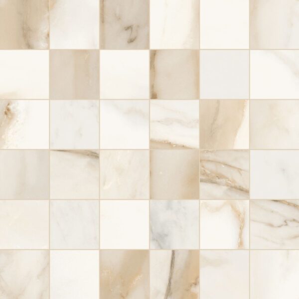 Livorno Gold 2x2 Mosaic Matte tile