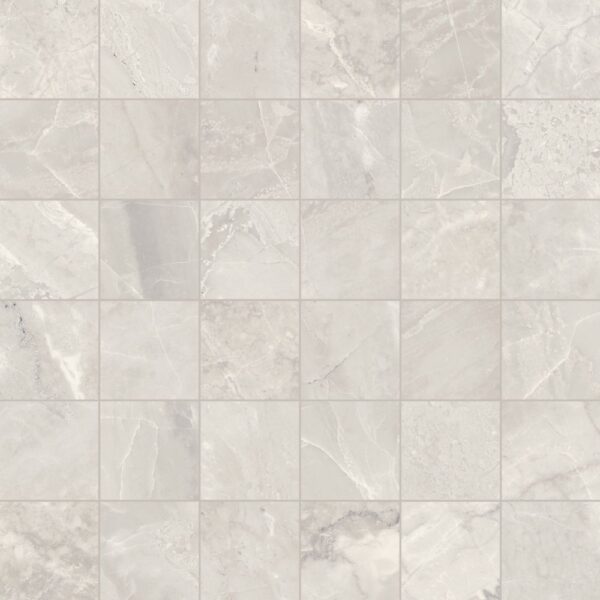 Livorno Silver 2x2 Mosaic Matte tile