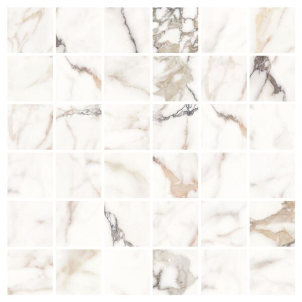 Luca Oro 2x2 Mosaic Satin tile