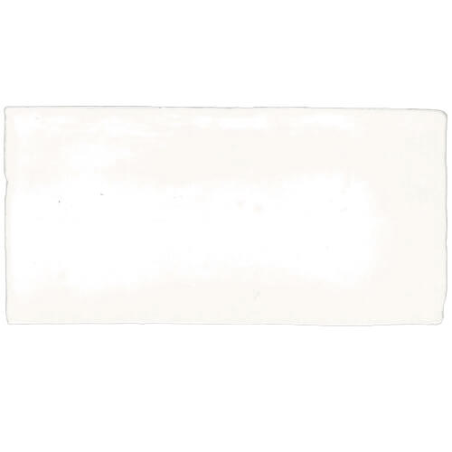 Manual 3x6 White Glossy tile