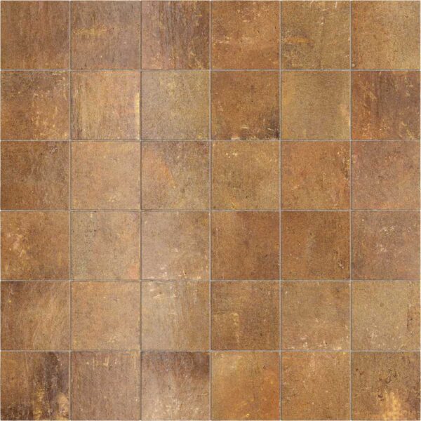 Marrakesh Sienna 4"X4" Glossy tile