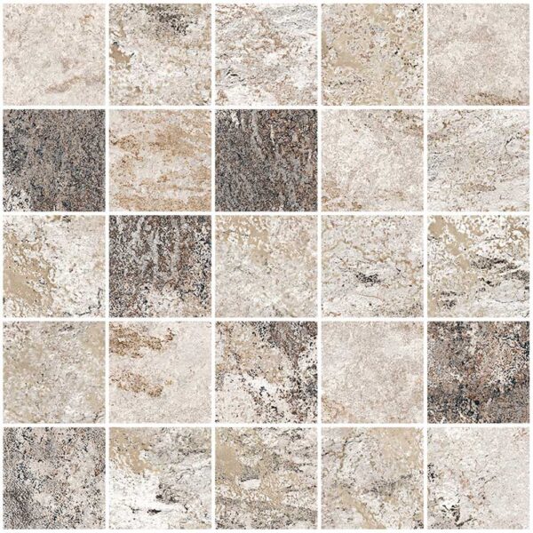 Meta Mud 2x2 Mosiac Matte tile