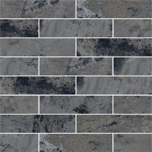 Meta Night 3x12 Matte tile