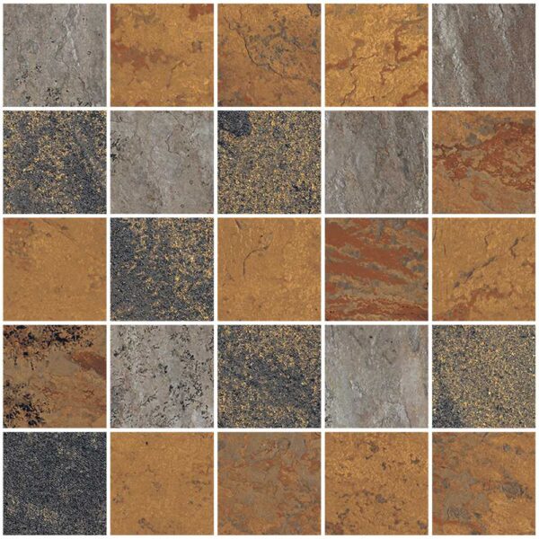 Meta Sunset 2x2 Mosiac Matte tile