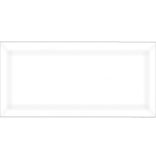 Metro Beveled White 3x6 Glossy tile