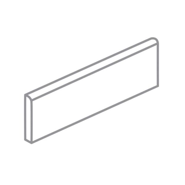 Metro Biscuit 3x3 Bull Corner Glossy tile