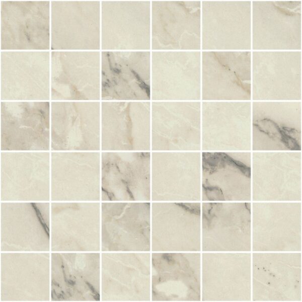 Neostone Arabescato 2x2 Mosaic Matte tile