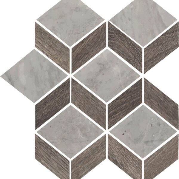 Neostone Blue Tizano Mosaic Matte tile