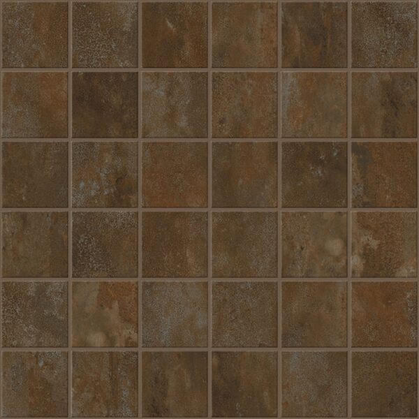 Olympus Corten 2x2 Mosaic Matte tile