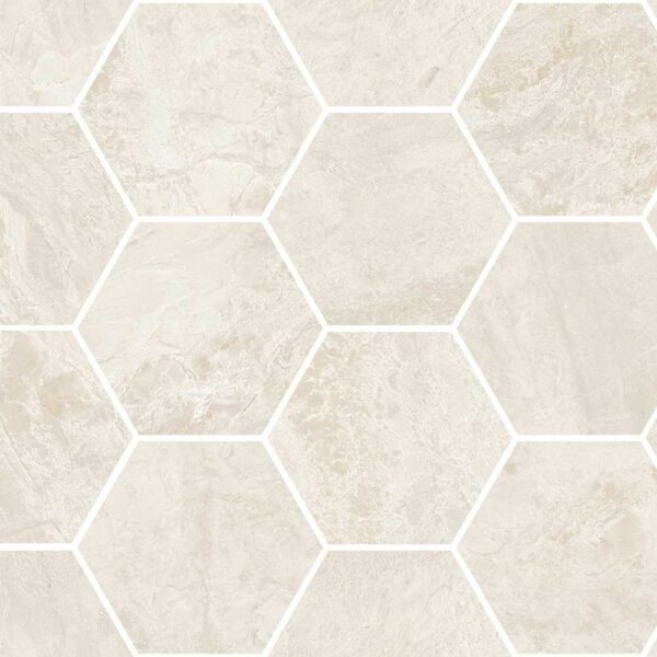 Paradise Beige 4" Hex Polished tile