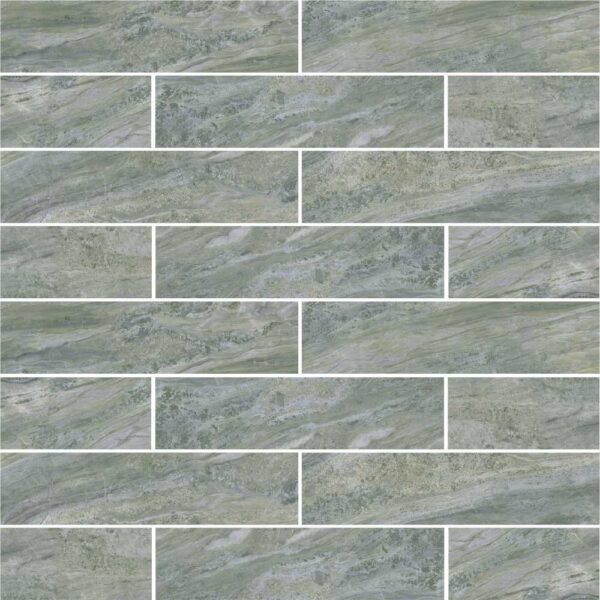 Paradise Green 3x12 Polished tile