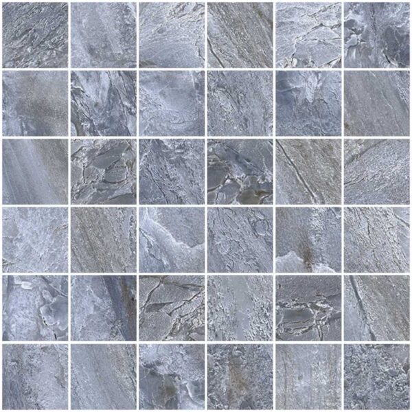 Paradise Navy 2x2 Mosaic Matte tile