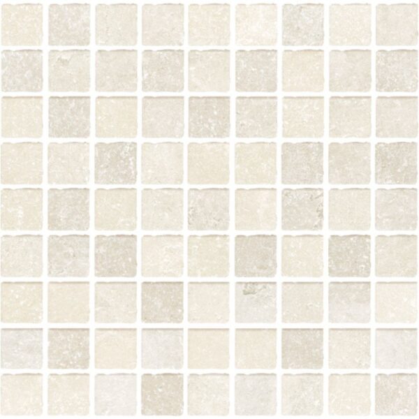 Petrastone Avorio 1x1 Mosaic Matte tile