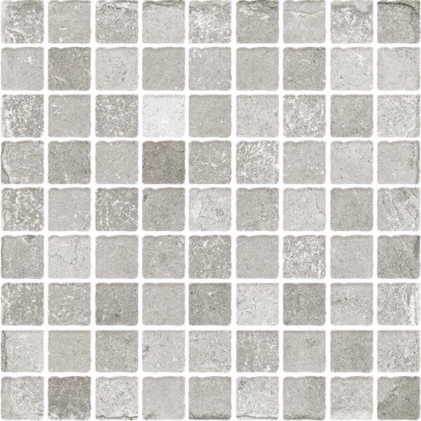 Petrastone Grigio 1x1 Mosaic Matte tile