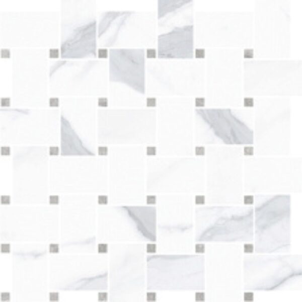 Portofino Venato Basketweave Polished tile