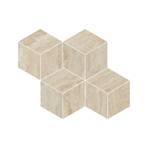 Prestige Beige Cube Mosaic Soft tile
