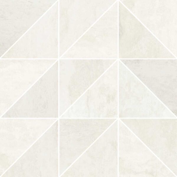 Prestige Bianco Mix Mosaic tile