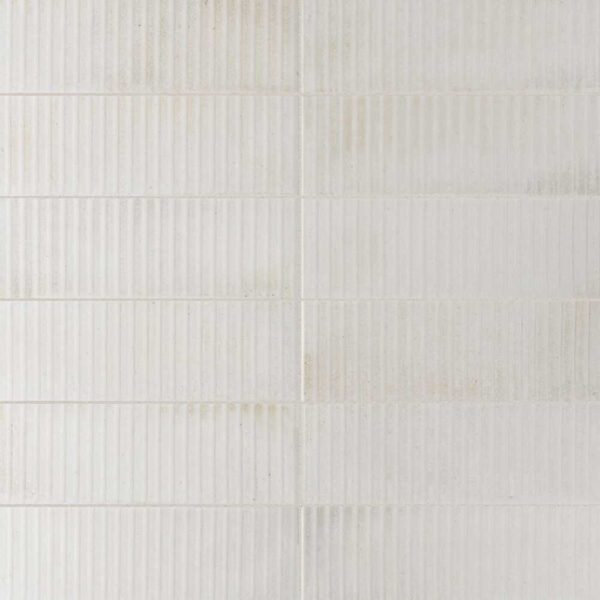 Reiki White 2x8 Stripe tile