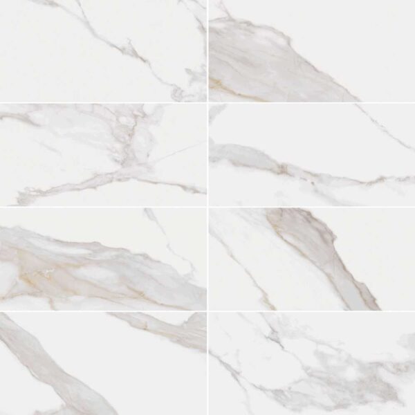 Royal Calacatta Gold 12x24 Polished tile