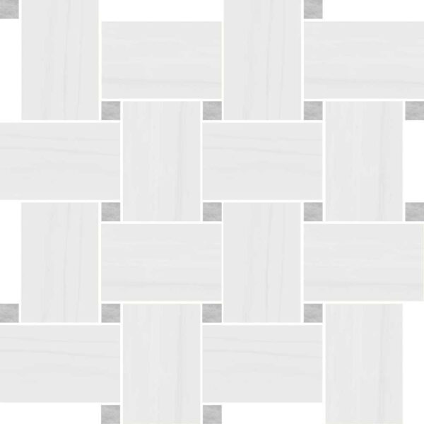 Royal Dolomite Basketweave Matte tile