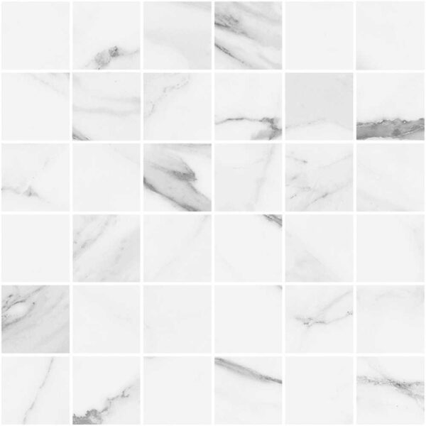 Royal Statuario 2x2 Mosaic Matte tile