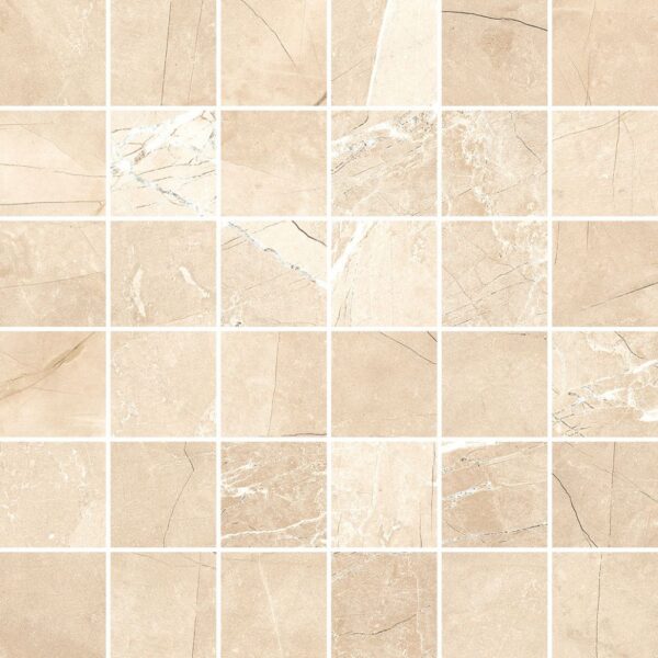Santa Magdalena Beige 2x2 Mosaic Matte tile
