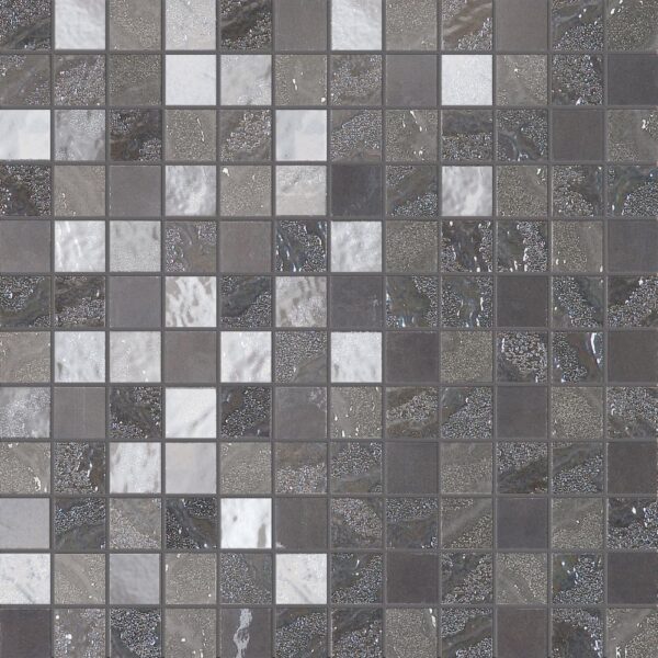 Slateworks Lugnez 1x1 Mosaic Matte tile