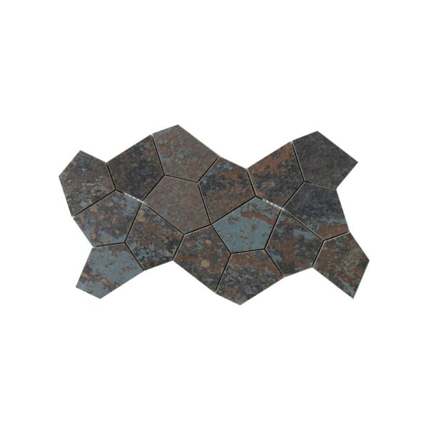 Spirit Energy Rocks Mosaic Matte tile