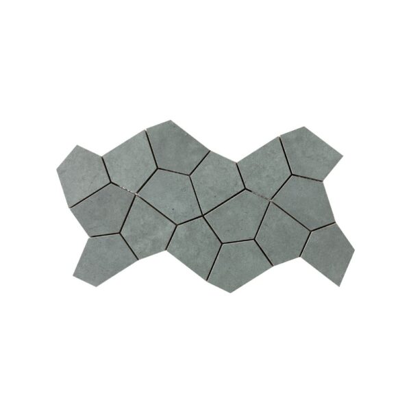 Spirit Jade Rocks Mosaic Matte tile