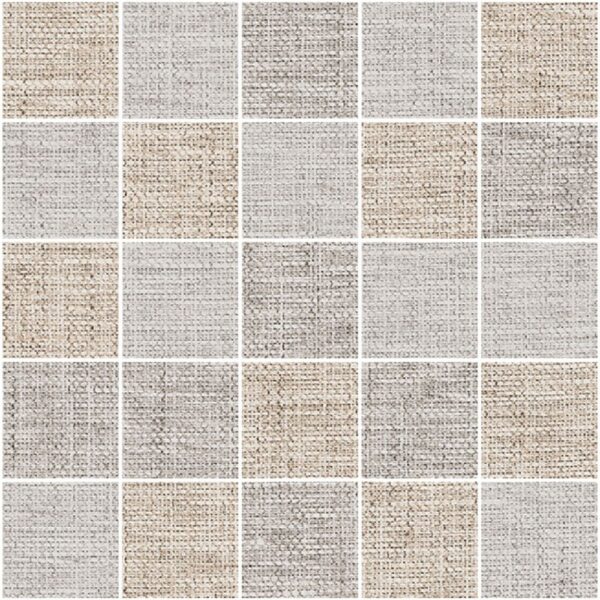 Textile *Mosaic Mix Light 2x2 Matte tile