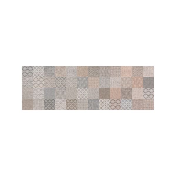 Textile Patchwork Mix 8x8 Dec0 Matte tile