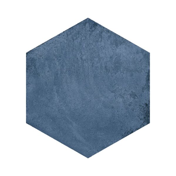 Tropic Azzurro 8" Hexagon Matte tile