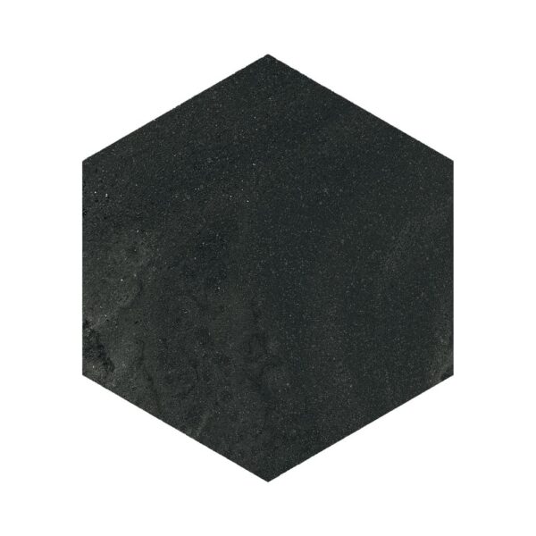 Tropic Nero 8" Hexagon Matte tile