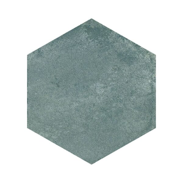 Tropic Petrolio 8" Hexagon Matte tile