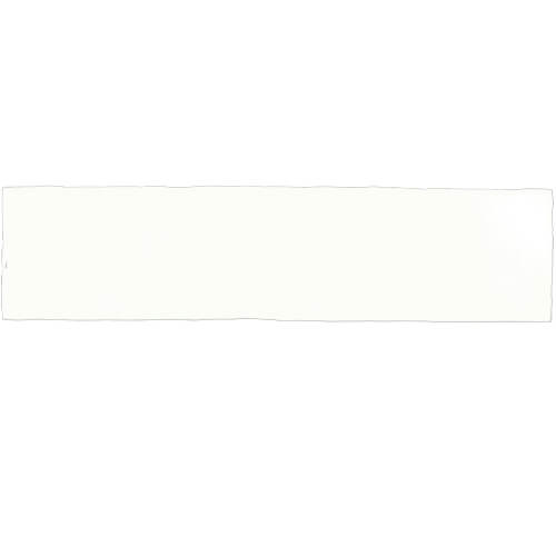 Manual Wall 3x12 White Glossy tile
