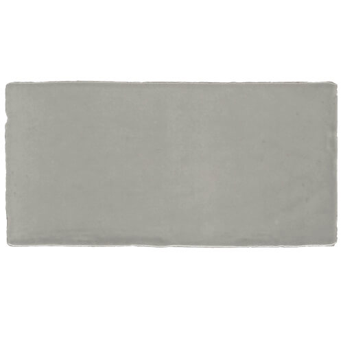Manual Wall 3x6 Light Grey Glossy tile