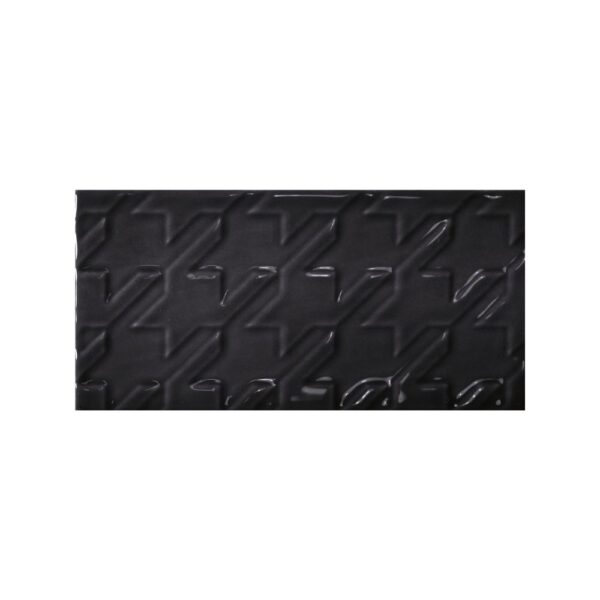 Whisper Antracite Deco D2 3x5 Glossy tile