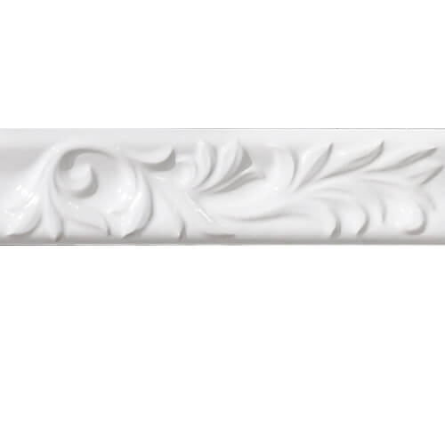 Pietra Santa Bianco 2x10 List Polished tile