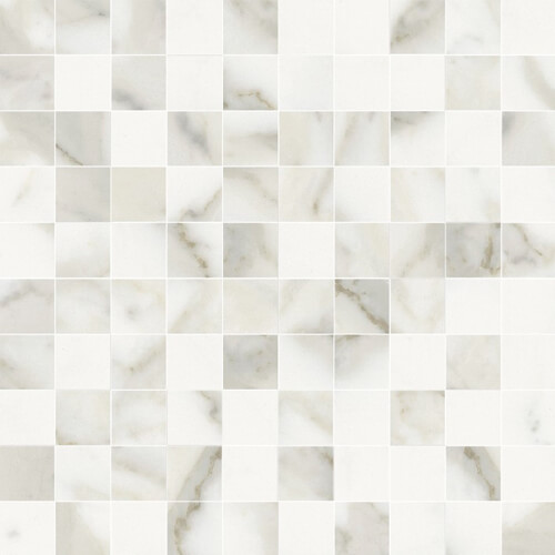 Pietra Santa Calacatta 1x1 Mosaic Polished tile