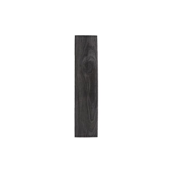Woodhollow Glass Black 3x12 Polished tile